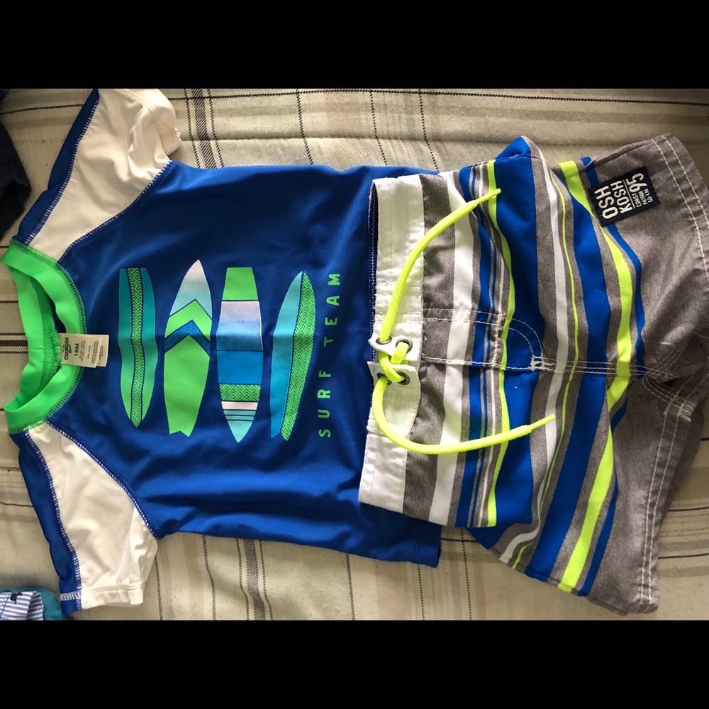 Baby boy swimwear outfit